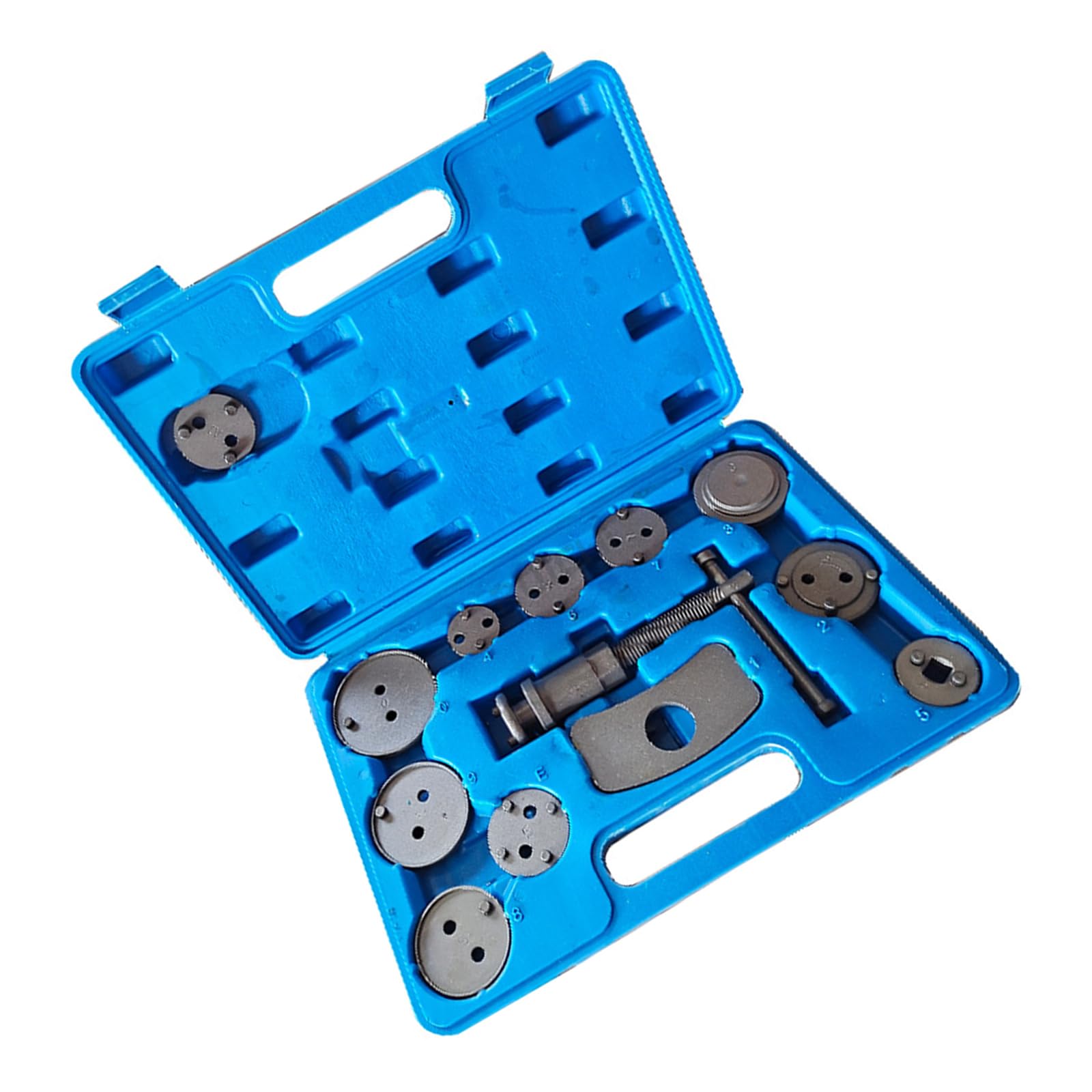 Lerpwige Stabiler Autorbremssättel Rückspulensatz 12 Pcs Stahlkompressor Set Mit Magnetischen Adaptern Bremssattel Wartung Lerpwige Stabiler Autorbremssättel Rückspulensatz 12 Pcs Stahlkompressor Set Mit Magnetischen Adaptern Bremssattel Wartung von Lerpwige
