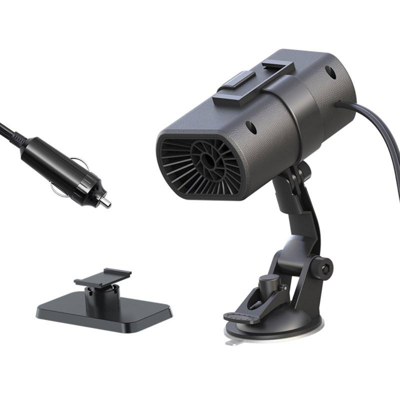 Lerpwige Tragbare 12 V Autoheizung Defroster Schnell Windschutzscheibe Demister Warme Luftgebläse Rotatierbare Energieeinsparung Für Den Fahrkomfort von Lerpwige