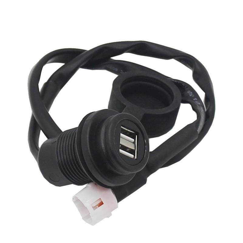 Lerpwige USB Quick Lade Outlet Für XSR700 XSR900 Ladesteck Mit CAPS USB Outlet Adapter von Lerpwige
