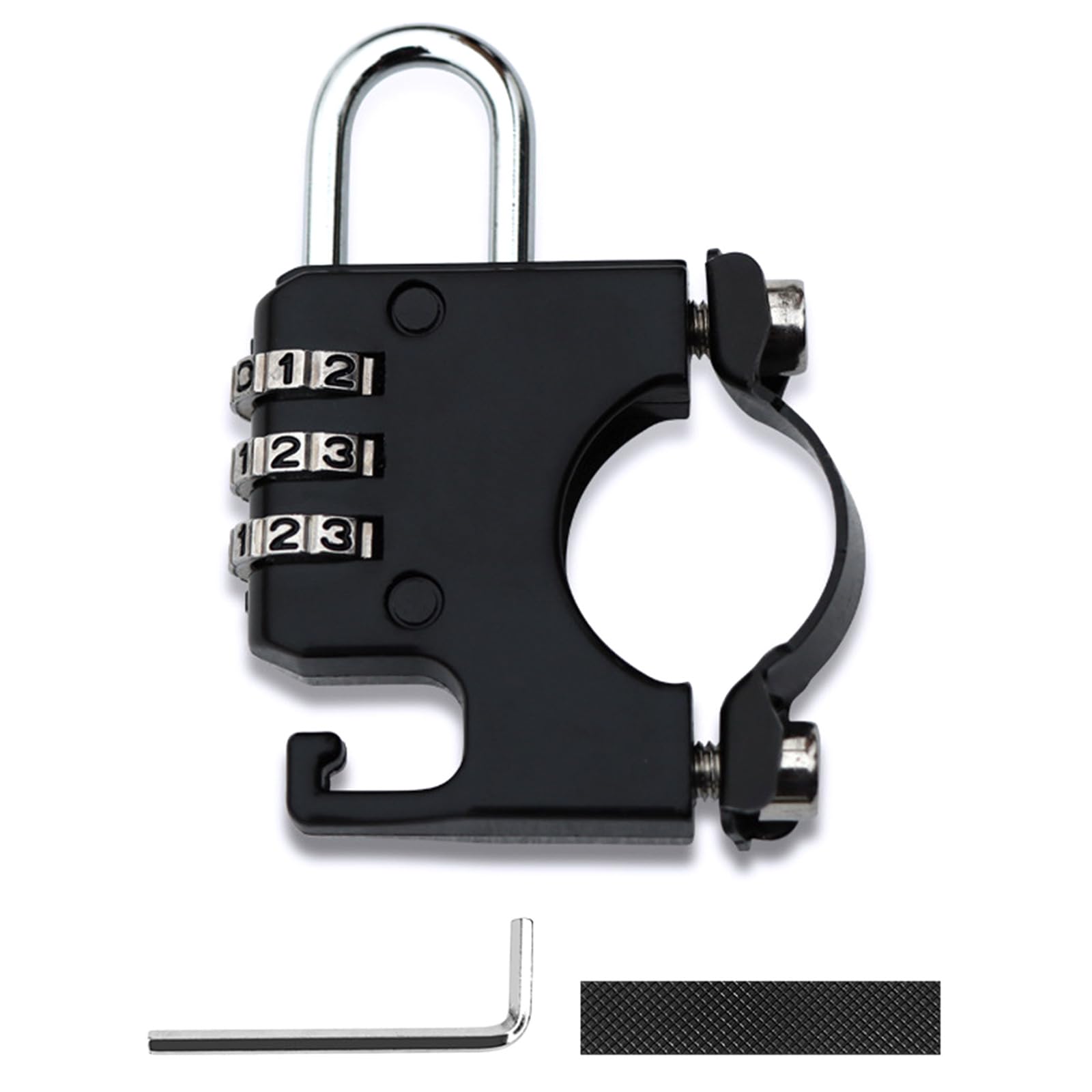 Motorradhelme Lock 3Digit Kombination Vorhängeschloss Antitheft Helme Lock Motorradhelme Lock 3Digit Kombination Vorhängeschloss Antitheft Helme Lock von Lerpwige