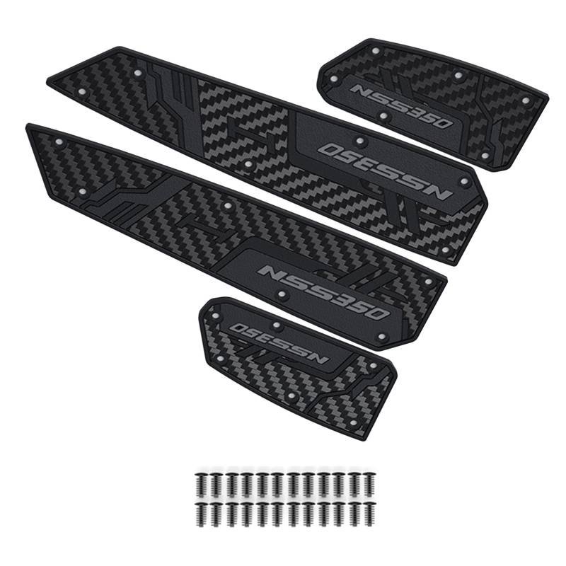 Upgrades Gummi Fußstützen Pads Motorradfußstifte Verbessert Die Schnelle Installation Von Grip & Haltbarkeit Für NSS350 Motorräder von Lerpwige