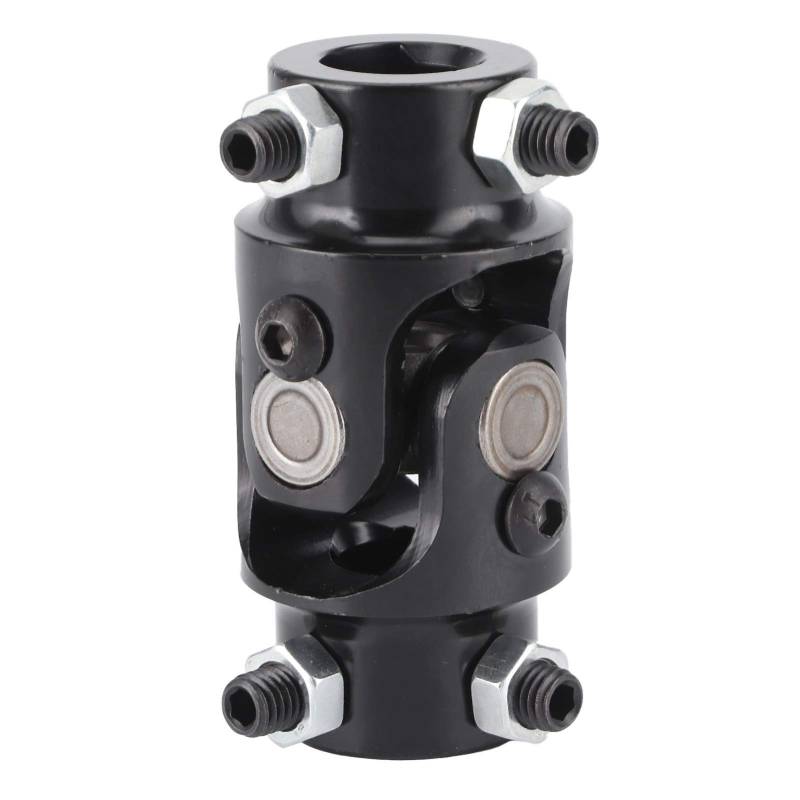 Kreuzgelenk, Drehbare Kreuzgelenk Wellenkupplung Universal Lenkwellenkuppler Wellenkupplung Edelstahl Kardangelenk Metall, Lenkwellen U Gelenkkupplung 3/4 Zoll DD x 3/4 Zoll Zubehör für Auto von Les-Theresa