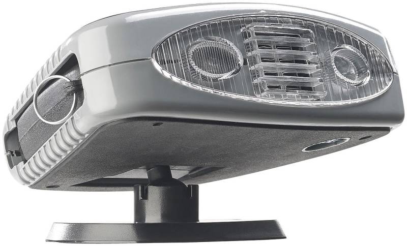 Lescars Auto Heizung: Elektrische Kfz-Zusatzheizung, 12 Volt, Kugelkopf-Halterung, 150 Watt (12V Heizung, Auto Heizlüfter, Elektro Standheizung) von Lescars