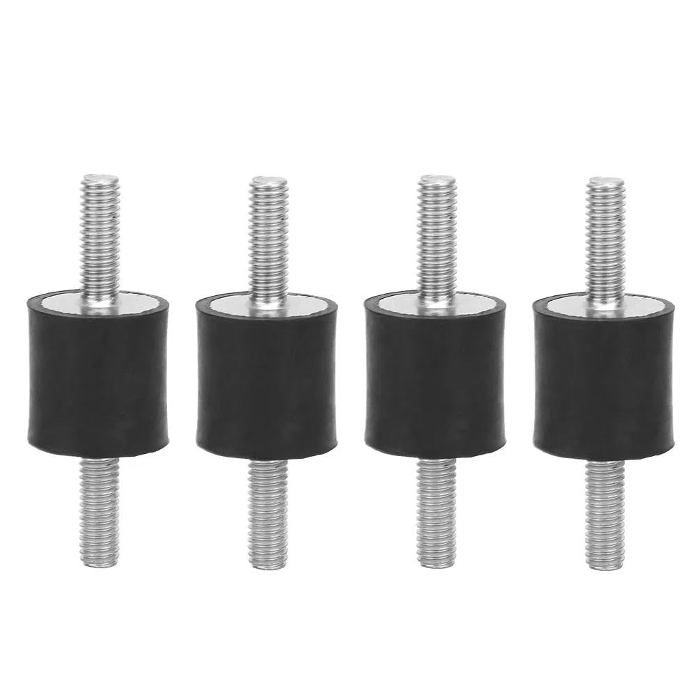 LetCart 4 Stück M6 Gummihalterung, Anti-Vibrationsdämpfer Gummilager Stoßdämpfer Anti Vibration Silent Block Bobbins für Auto, Boot (VV20*20 M6*1 LetCart 4 Stück M6 Gummihalterung, Anti-Vibrationsdämpfer Gummilager Stoßdämpfer Anti Vibration Silent Block Bobbins für Auto, Boot (VV20*20 M6*1 von LetCart