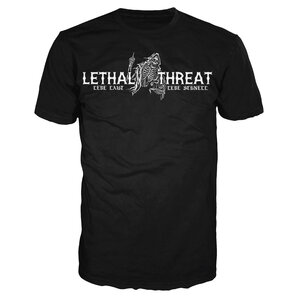 Lethal Threat N Scheiss muss ich T-Shirt Schwarz von Lethal Threat