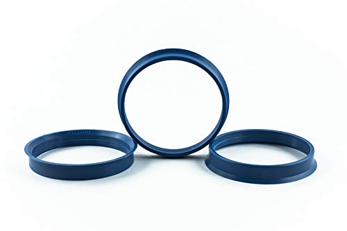 Zentrierringe Distanzringe Ringe 4 Stk. 65,1 mm auf 60,1 mm Alufelgen Felgen Kunststoff von Levando