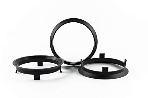 Zentrierringe Distanzringe Ringe 4 Stk. 70,1 mm auf 67,1 mm Alufelgen Felgen Kunststoff von QUALITÄT AUS levando MEISTERHAND