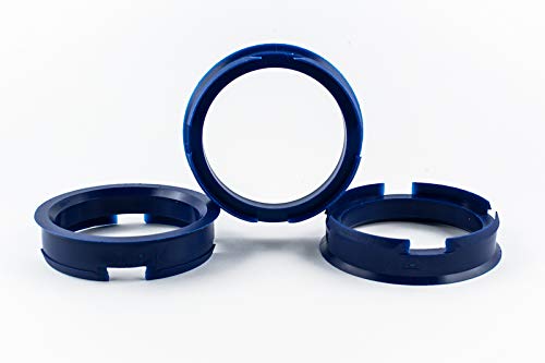 Zentrierringe Distanzringe Ringe 4 Stk. 72,6 mm auf 60,1 mm Alufelgen Felgen Kunststoff von Levando
