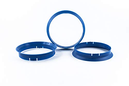 Zentrierringe Distanzringe Ringe 4 Stk. 76,0 mm auf 74,1 mm Alufelgen Felgen Kunststoff von QUALITÄT AUS levando MEISTERHAND