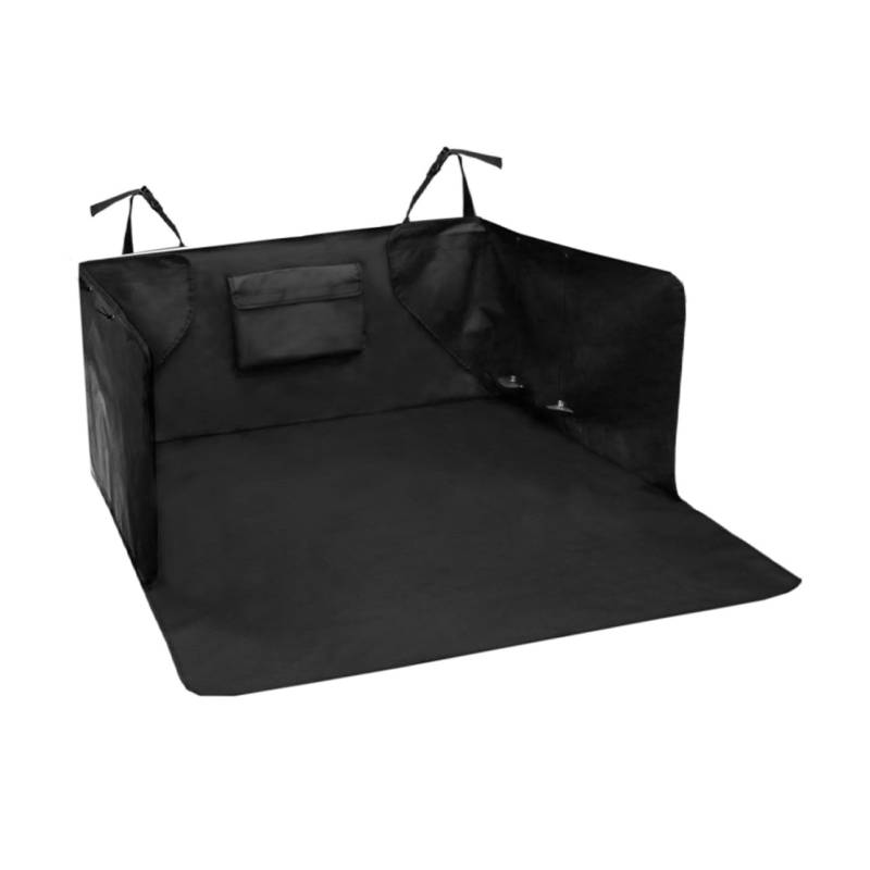 Levemolo Auto Haustiermatte, Laderaumwanne Für SUV, Hunde Autositzbezug, SUV Hundebarriere Für Den Laderaum, Kofferraumabdeckung, Hunde Automatte, Hundeabdeckungen Für Autos, Rücksitz von Levemolo