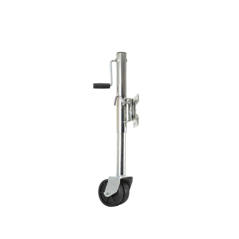 Lfhelper 360 Grad Stützrad Schwerlast 680kg, 6 Zoll Doppelrad Anhängerheber Ø 150 mm für Anhänger Boot, Wohnwagen von Lfhelper