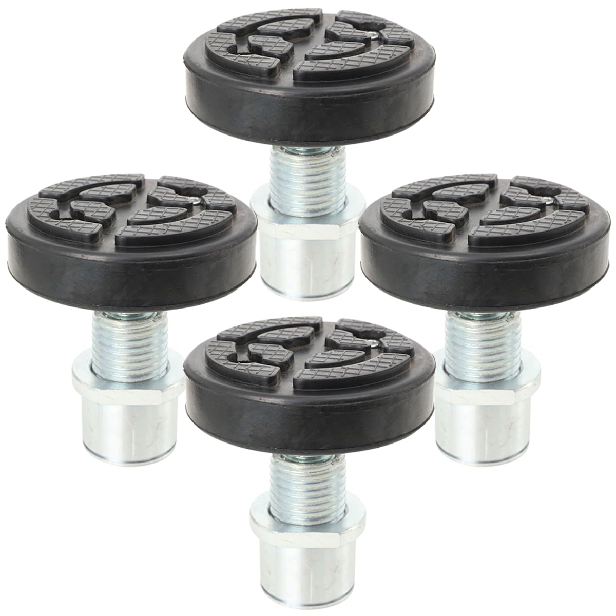 Lfhelper 4X Drehteller Gummiteller Tragarmteller für Hebebühne ausdrehbar Aufnahme, Ø50mm Universa, aus Gummi & 45 Stahl Lfhelper 4X Drehteller Gummiteller Tragarmteller für Hebebühne ausdrehbar Aufnahme, Ø50mm Universa, aus Gummi & 45 Stahl von Lfhelper