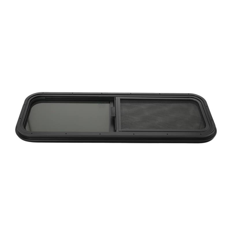 Lfhelper Wohnwagen Schiebefenster Caravan Wohnmobil-Schiebefenster Seitenfenster RV Fenster Wohnwagenfenster 900 x 300mm Getönt Insektenschutz von Lfhelper