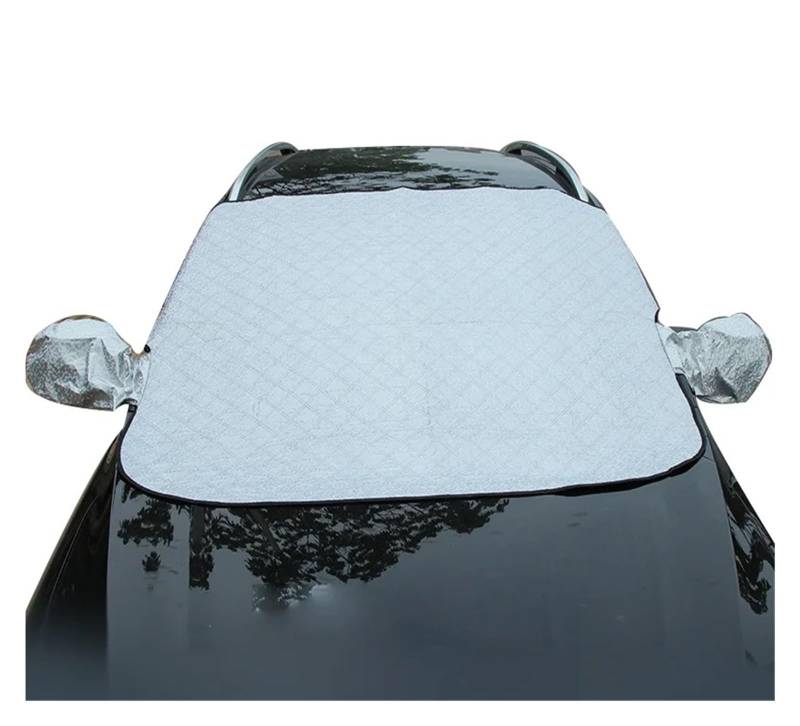 Auto Sonnenschutz Autos Außenabdeckung Auto Schneeabdeckung Windschutzscheibe Sonnenschutz Outdoor wasserdichte Autoabdeckung Anti EIS Frost Autoschutz Winter Autofenster Sonnenschutz(Non-Magnetic) von Lhdktee