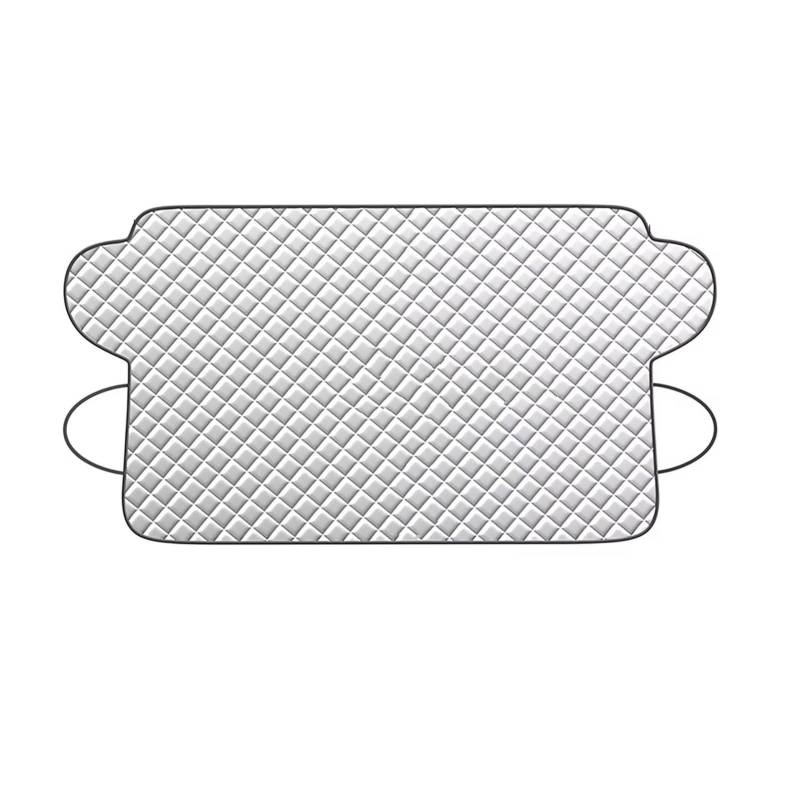 Auto Sonnenschutz Autos Außenabdeckung Vorne/Hinten Windschutzscheibenabdeckung Schneeabdeckung Winddichte Sonnenschutzabdeckung Mit Magnetischem Winter Autofenster Sonnenschutz(142X108CM) von Lhdktee