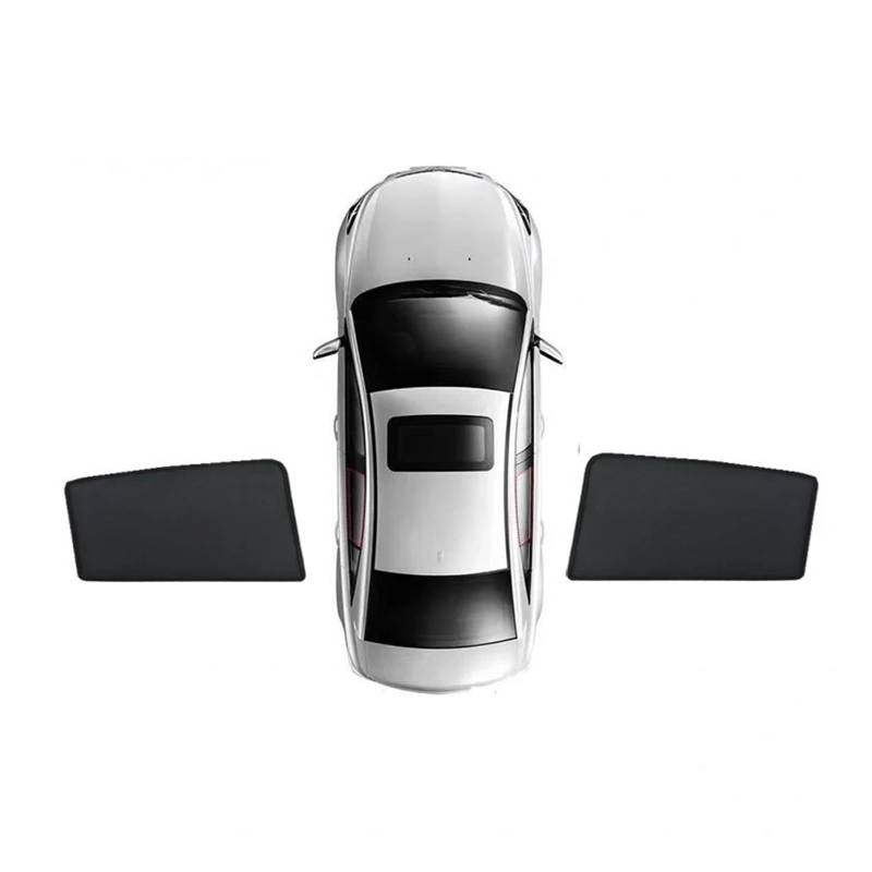 Auto Sonnenschutz Für Civic 8th 2006 2007 2008 2009 2010 2011 Magnetischer Sonnenschutz Lichtblockiervorhang Privatsphäre Autozubehör Autoteile Autofenster Sonnenschutz(2PCS Rear) von Lhdktee