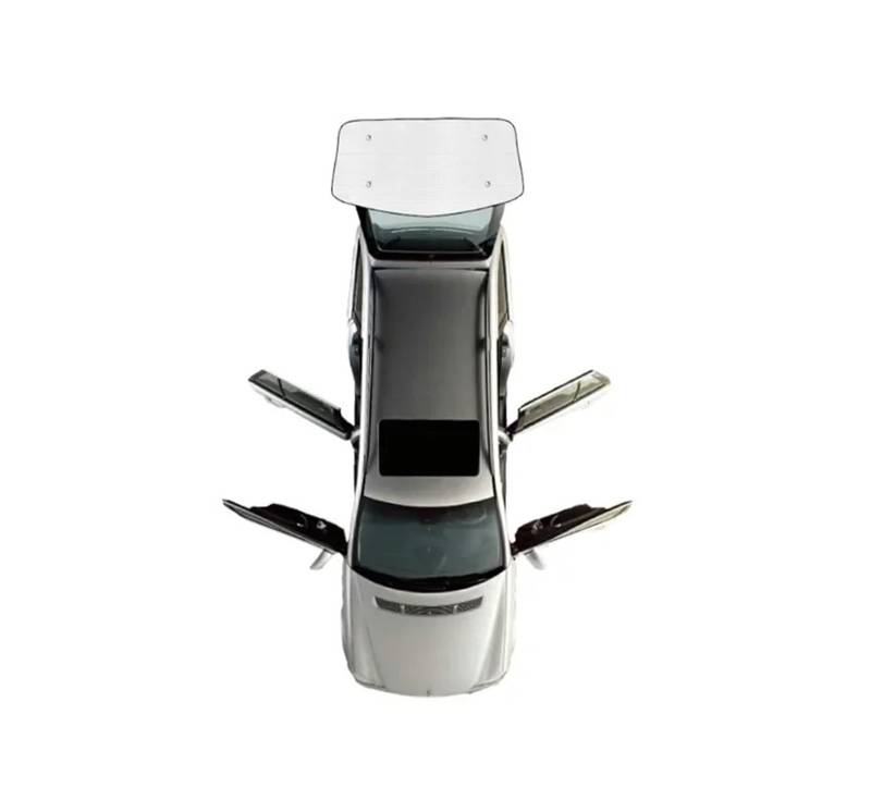 Auto Sonnenschutz Für LEXUS NX NX200t NX300h NX300 AZ10 2015-2021 Vollständige Autoabdeckung Sonnenschutz Autoseiten-Sonnenschutzfenster-Sonnenschutzabdeckung Zubehör Autofenster Sonnenschutz(Rear Win von Lhdktee