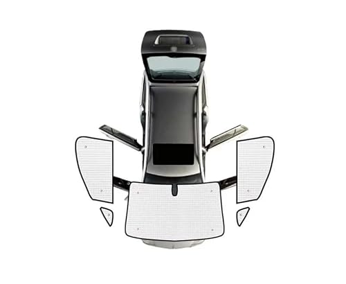 Auto Sonnenschutz Für VW Für Caddy 2K Zubehör Für Maxi MK3 2004~2019 Autofenster Sonnenschutz Anti-UV-Visier Blindabdeckungen Camper Innenteile Autofenster Sonnenschutz(Front Windows) von Lhdktee