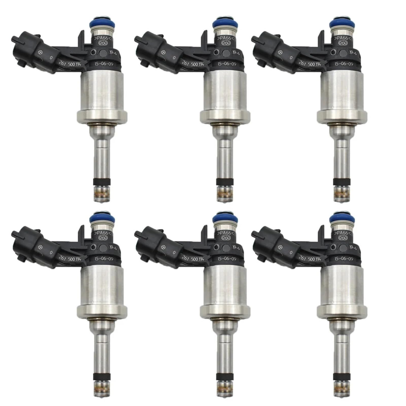 Einspritzdüse 12638530 12632255 0261500056 6 Stücke 12611545 Kraftstoff Injektor Für Chevrolet Für Camaro Für Traverse 2009 2010 2011 3,6 L V6 Auto Kraftstoff Injektor Düsen von Lhdktee