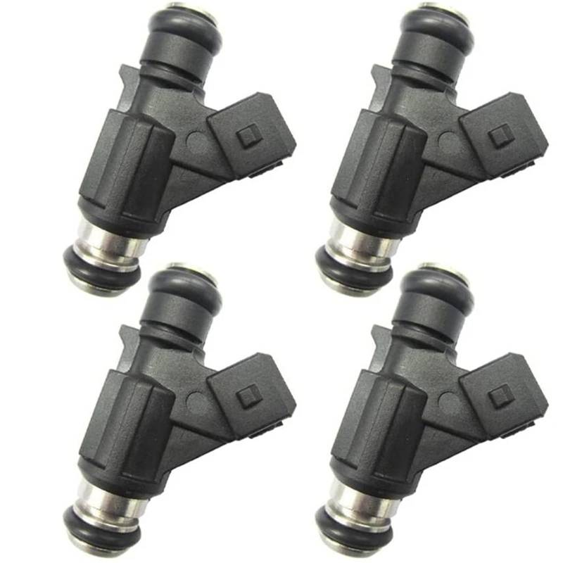 Einspritzdüse 4X Kraftstoffinjektor 25342385 93345842 Für Mercury Für Marine EFI 4 Strich 30, 40, 50, 60 PS Motoren 2002 2003 2004 2005 2006 2007 2008 2009 2010 Auto Kraftstoff Injektor Düsen von Lhdktee