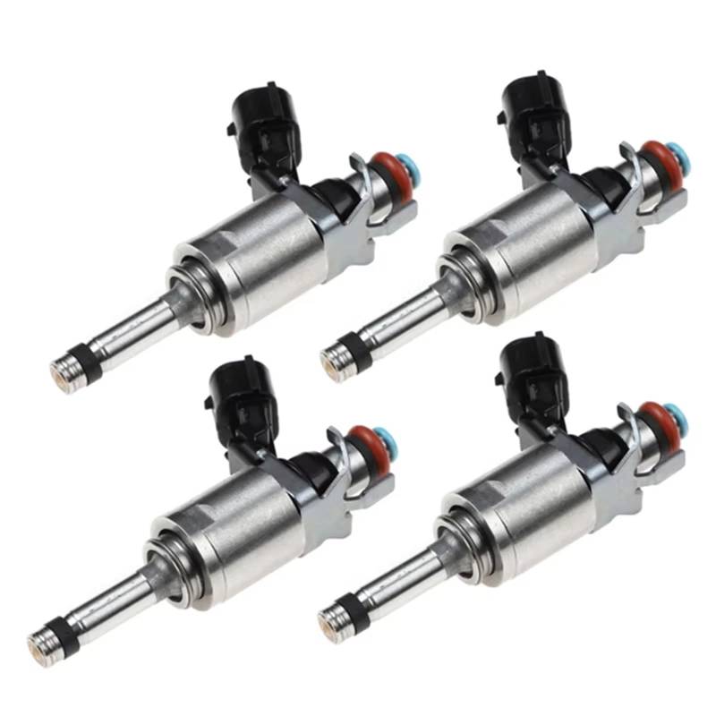 Einspritzdüse Autokraftstoff Injektor H8201438013 8201438013 82014-38013 Für Nissan Für Juke Für Qashqai 1.2 Dig-T J11 Auto Kraftstoff Injektor Düsen(4 Pieces) von Lhdktee