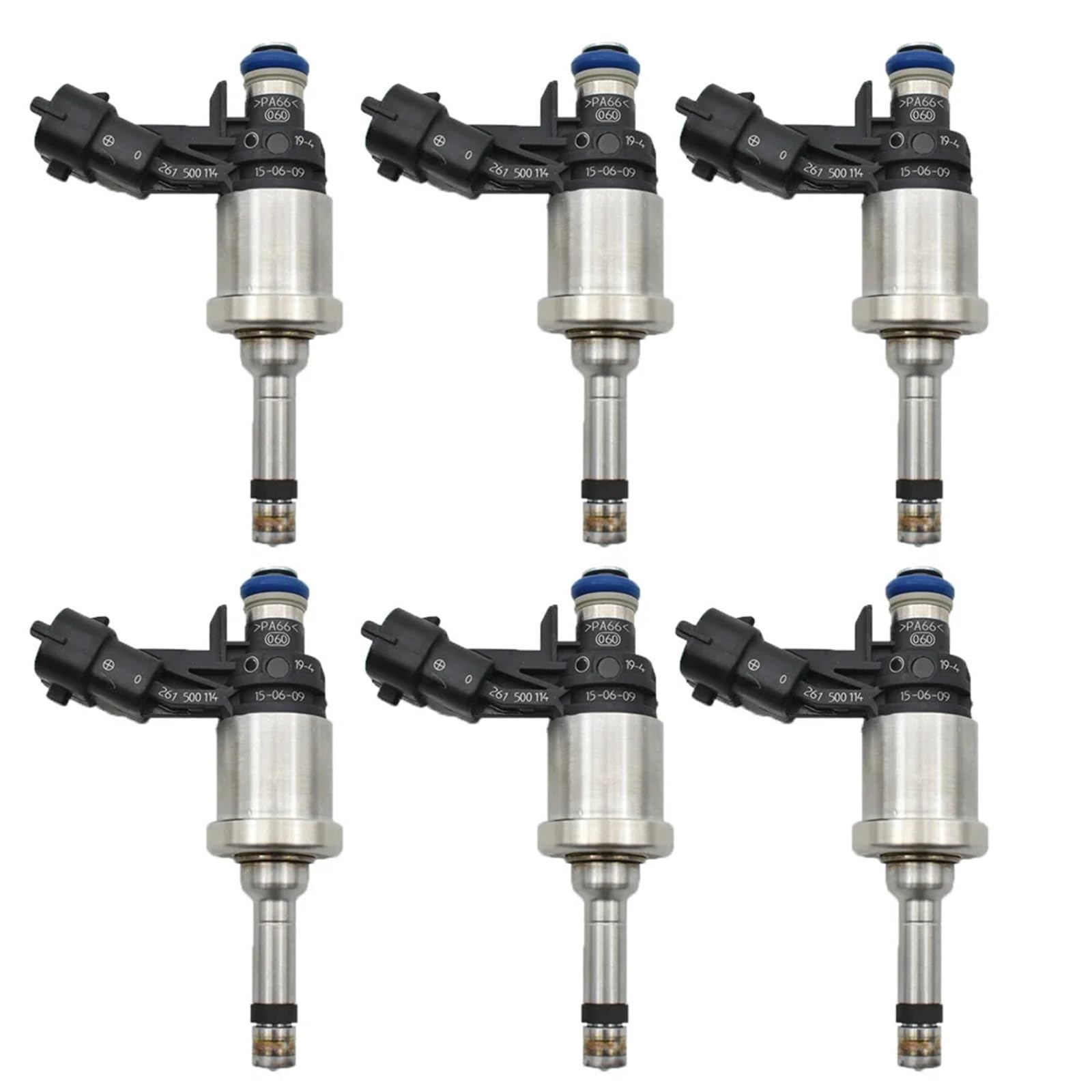 Einspritzdüse Für Cadillac Für Cts Für STS 2008 2009 2010 2011 3,6 L V6 12638530 12632255 0261500056 6 Stücke 12611545 Kraftstoff Injektor Auto Kraftstoff Injektor Düsen von Lhdktee