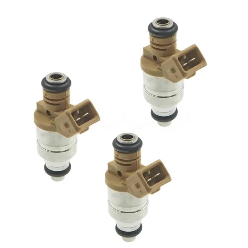 Einspritzdüse Für Chevrolet Für Matiz Für Spark 0,8 I 1,0 I 1998 1999 2000 2001 2002 2003-2010 ADG02801 96351840 96518620 96620255 3/4PCS Kraftstoffeinspritzdüse Auto Kraftstoff Injektor Düsen(3 piece von Lhdktee