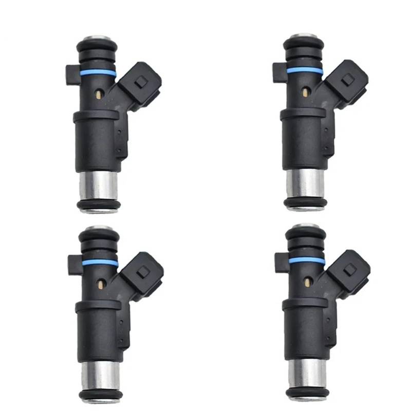 Einspritzdüse Für Citroen Für Berlingo Für C2 4Pcs Benzin Kraftstoff Injektor 1984E0 01F00 2A 0280156357 348001 Auto Kraftstoff Injektor Düsen von Lhdktee