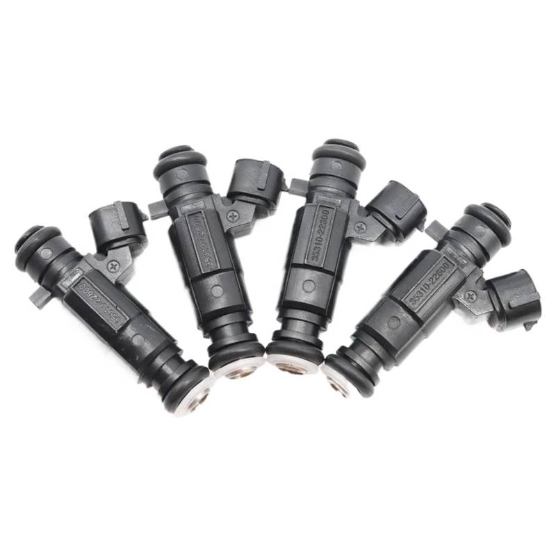 Einspritzdüse Für Hyundai Für Accent 1,5 L 1,6 L L4 2000-2005 3531022600 9260930006 4X Kraftstoff Injektoren Düse 35310-22600 Auto Kraftstoff Injektor Düsen(4 Pieces) von Lhdktee