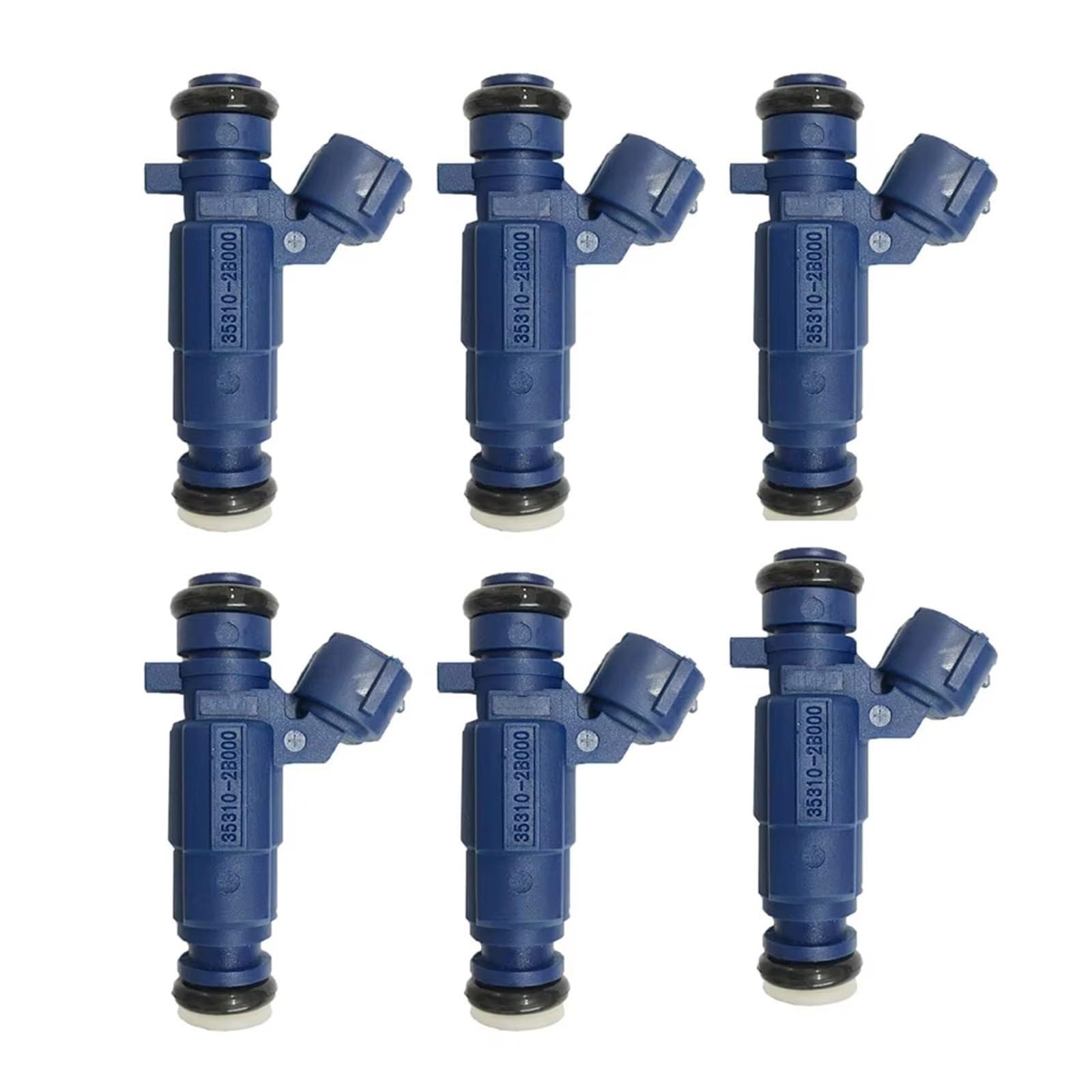 Einspritzdüse Für Hyundai Für I20 Für I30 1PCS/4PCS/6PCS/8PCS 35310-2B000 35310 2B000 353102B000 Kraftstoff Injektor Auto Kraftstoff Injektor Düsen(6pieces) von Lhdktee