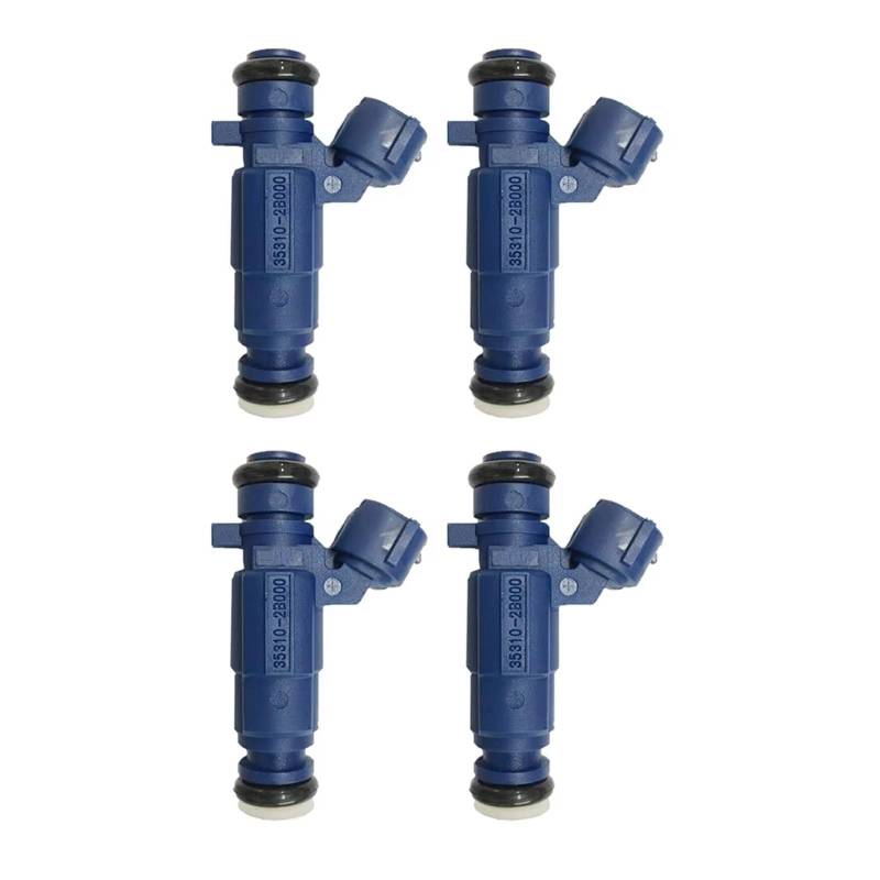 Einspritzdüse Für Kia Für CEE 1,4 Kraftstoff Injektor 1PCS/4PCS/6PCS/8PCS 35310-2B000 35310 2B000 353102B000 Auto Kraftstoff Injektor Düsen(4pieces) von Lhdktee