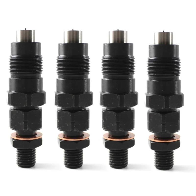 Einspritzdüse Für Mitsubishi Für Delica Für SpaceGear Für Pajero 2.8L 4PCS 4M40 4M40T Diesel -Kraftstoffeinspritzdüsen 8 Ring Ersetzen Sie Kit ME201844 9430610435 Auto Kraftstoff Injektor Düsen von Lhdktee