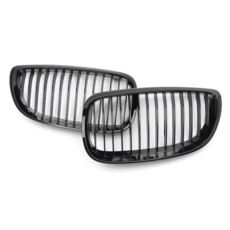 Kühlergrill Grill 1 Paar Frontgrills Für 3er E92 E93 2 Türen 2006–2013 Glänzend Schwarz Nierengrill Ersatz-Racing-Frontstoßstangengrill Front Kühlergrille(2010-2013) von Lhdktee