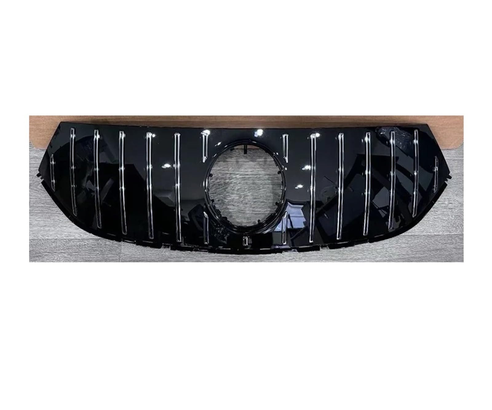 Kühlergrill Grill 1 STÜCKE Für Benz Für H243 EQA260 EQA300 SUV 2022 2023 2024 2025 Vorne Racing Facelift Grill Oberen Stoßfängergitter Front Kühlergrille(A) von Lhdktee
