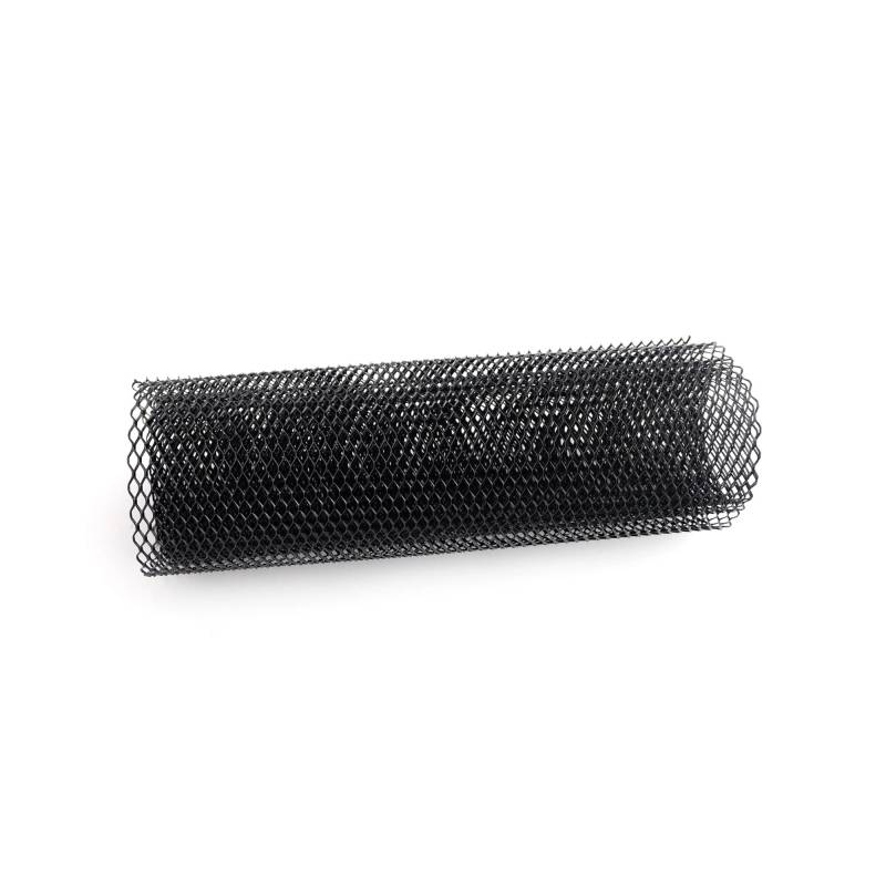 Kühlergrill Grill 120 * 40cm Hexagon 7x14mm Auto Stoßstange Grille Aluminium Grill Mesh Auto Gitter Belüftung Außen Schutz Filter Schwarz DIY Fahrrad Front Kühlergrille von Lhdktee