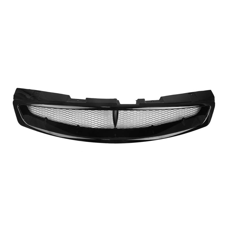Kühlergrill Grill Auto-Frontgrill Renngitter Oberes Stoßstangennetz Für Infiniti G35 Coupe 2-Türer 2003 2004 2005 2006 2007 Front Kühlergrille(Gloss Black) von Lhdktee
