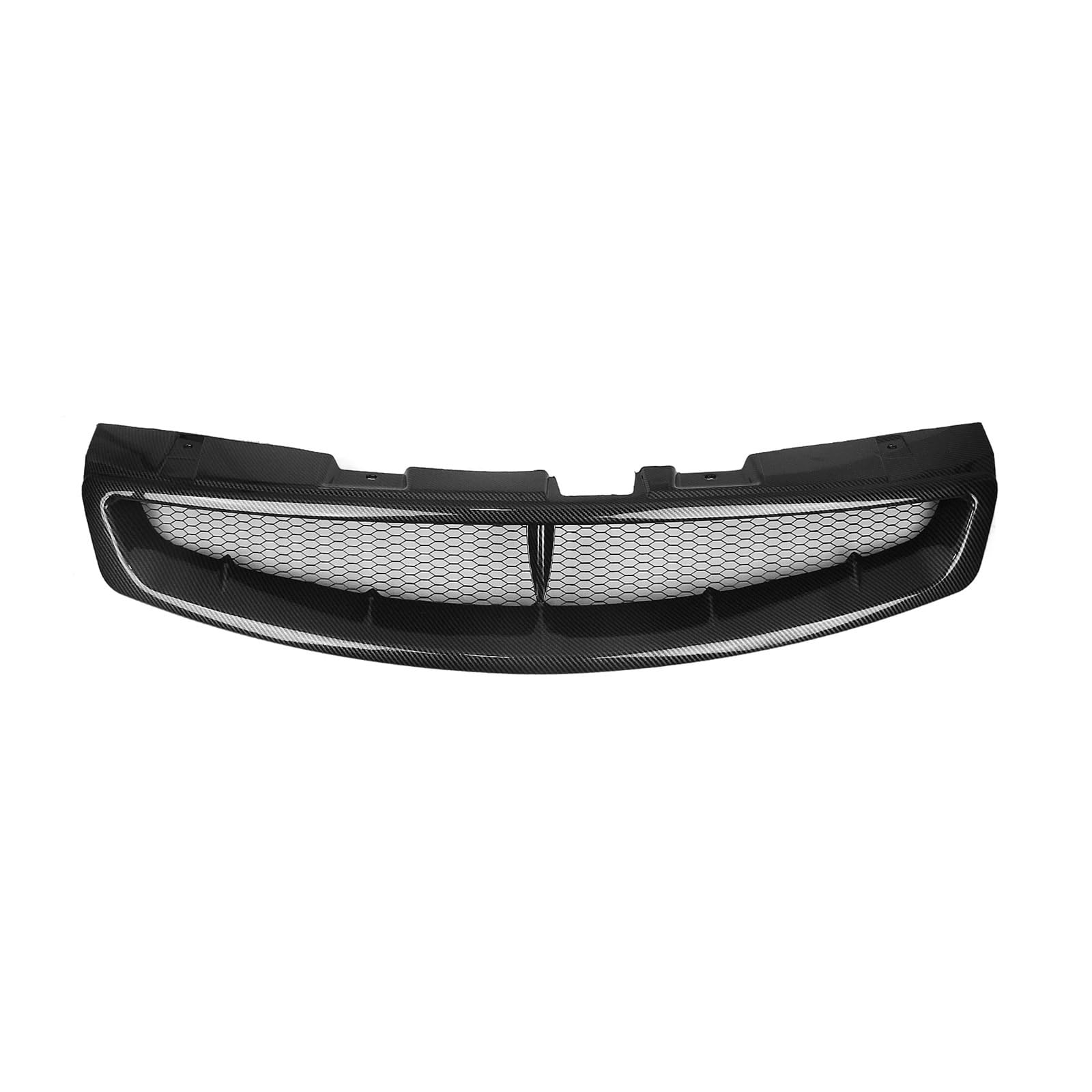 Kühlergrill Grill Auto-Frontgrill Renngitter Oberes Stoßstangennetz Für Infiniti G35 Coupe 2-Türer 2003 2004 2005 2006 2007 Front Kühlergrille(Kohlefaser-Optik) von Lhdktee