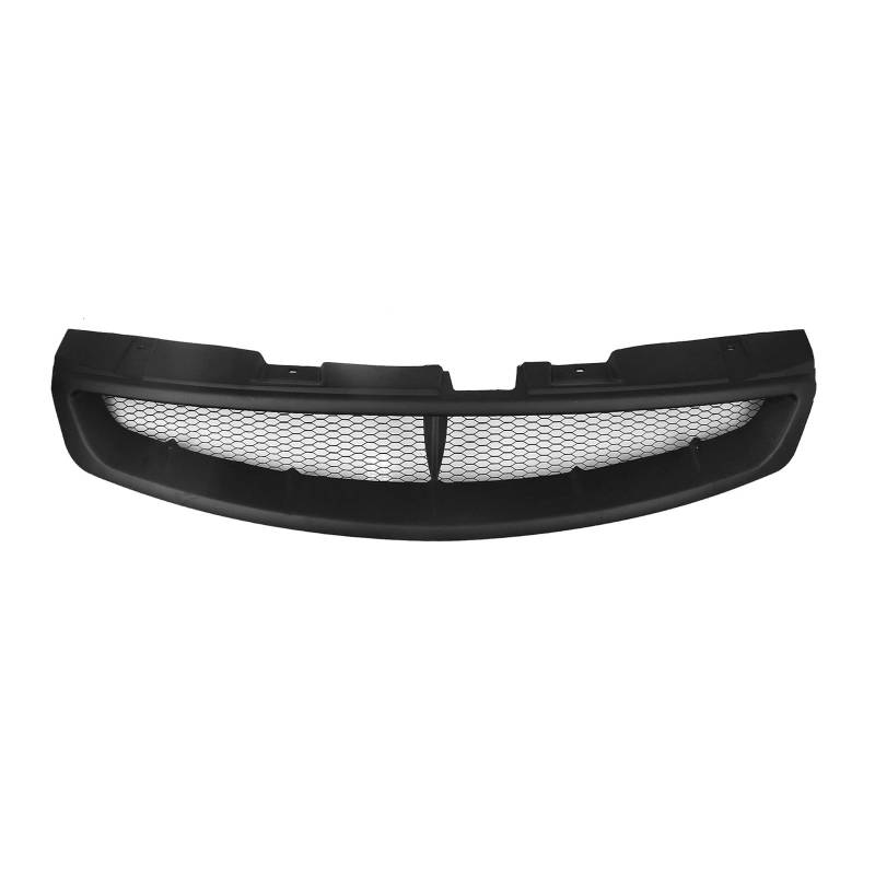 Kühlergrill Grill Auto-Frontgrill Renngitter Oberes Stoßstangennetz Für Infiniti G35 Coupe 2-Türer 2003 2004 2005 2006 2007 Front Kühlergrille(Matt-schwarz) von Lhdktee