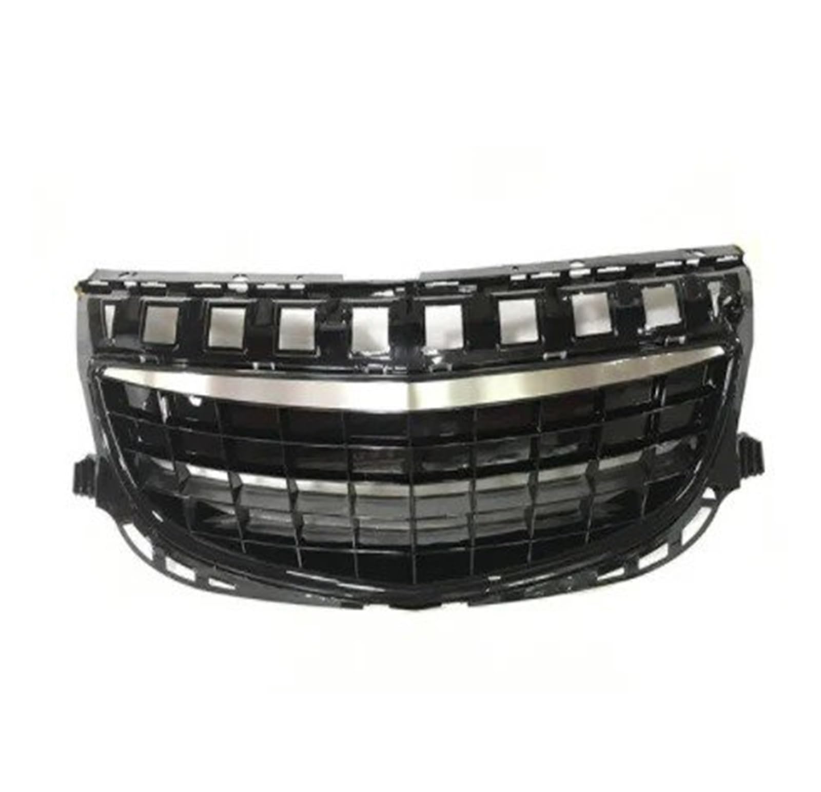 Kühlergrill Grill Autozubehör Front Stoßfänger Grill Kühler Kühlergrill -Auto -Styling Für Buick Für Regal Für Insignia Für GS 2014 2015 2016 Front Kühlergrille(ABS Bright Black) von Lhdktee