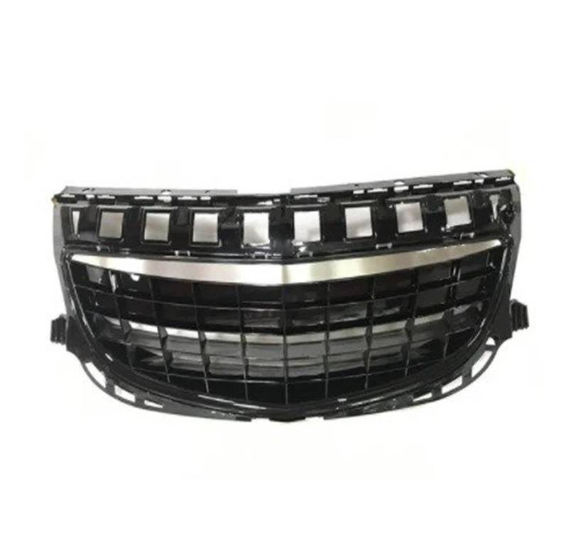 Kühlergrill Grill Autozubehör Front Stoßfänger Grill Kühler Kühlergrill -Auto -Styling Für Buick Für Regal Für Insignia Für GS 2014 2015 2016 Front Kühlergrille(ABS Bright Black) von Lhdktee