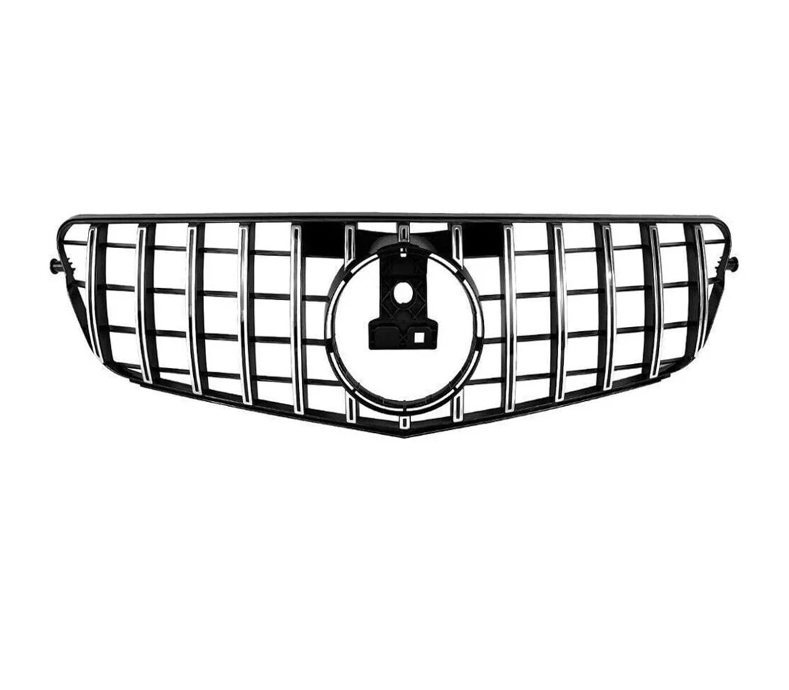 Kühlergrill Grill Frontgrill Für Benz W204 Kühlergrill Für C-Klasse C204 S204 2007–2014, C180 C200 C250 C300 C350, Diamant Für AMG Für GT-Stil Front Kühlergrille(GT-Silver) von Lhdktee