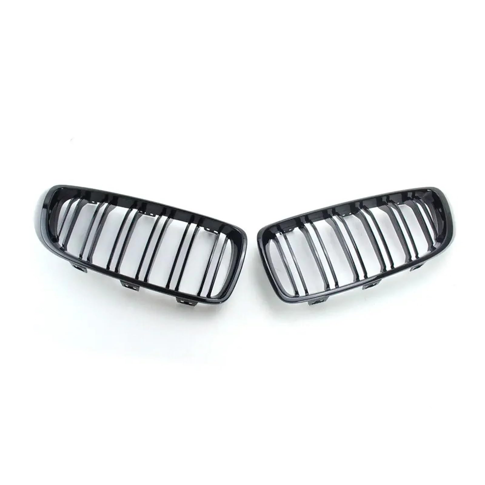 Kühlergrill Grill Frontschürze Niere Facelift Grill Für 4 Serie F32 F33 F36 F80 F82 Für M4 420i 428i 430i 2013-2019 Carbon Grille Zubehör Front Kühlergrille(Glossy Black) von Lhdktee