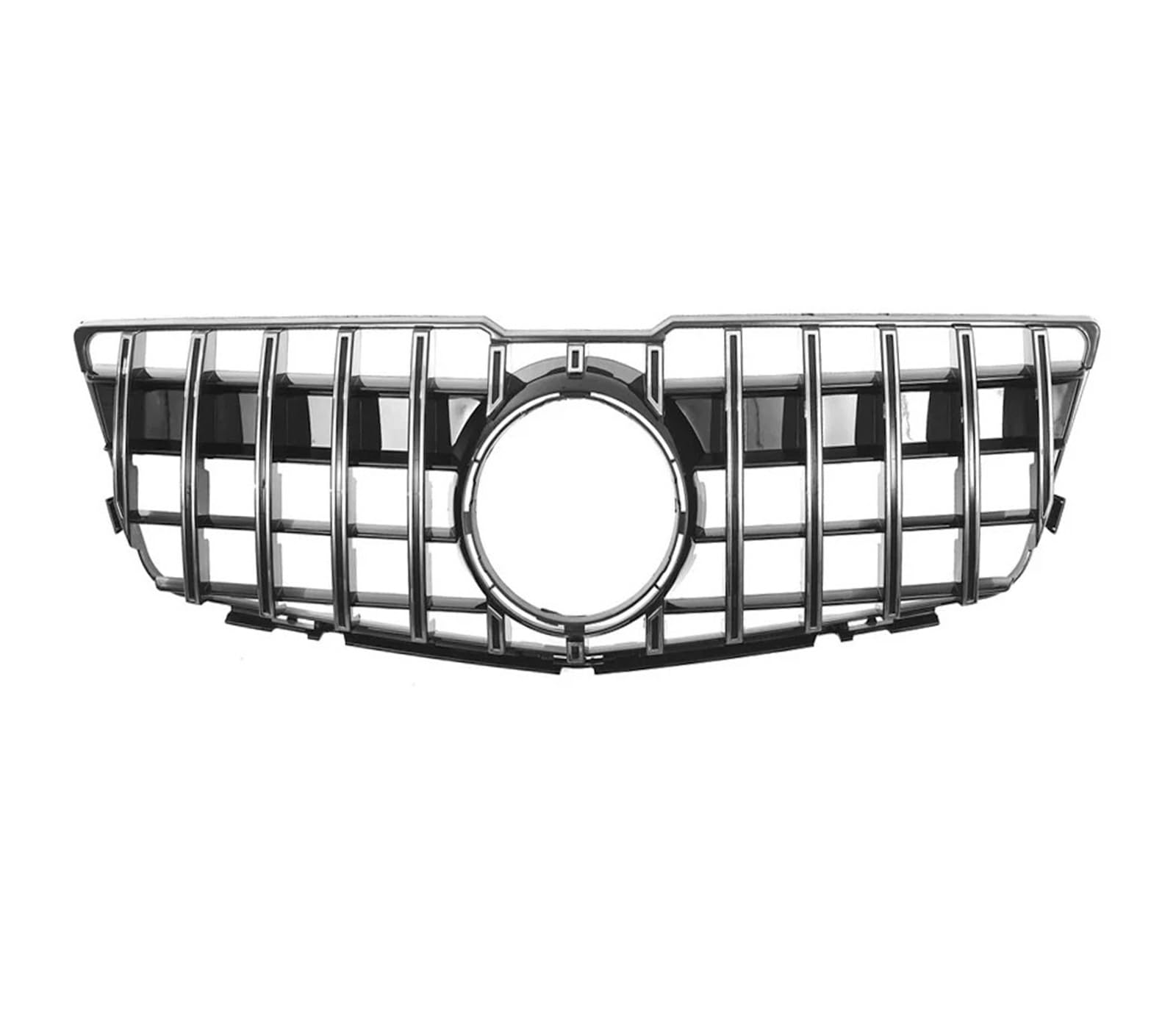 Kühlergrill Grill Frontstoßstangengrill In Glänzendem Schwarz Für Benz Für GLK-Klasse X204 2008 2009 2010 2011 2012 GLK280 GLK300 GLK350 Obere Gitter Im Diamant-Stil Front Kühlergrille(GT-Chrome Silve Kühlergrill Grill Frontstoßstangengrill In Glänzendem Schwarz Für Benz Für GLK-Klasse X204 2008 2009 2010 2011 2012 GLK280 GLK300 GLK350 Obere Gitter Im Diamant-Stil Front Kühlergrille(GT-Chrome Silve von Lhdktee