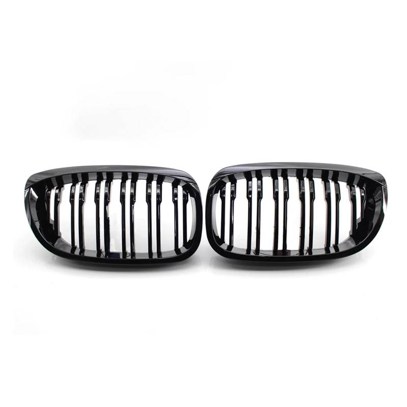Kühlergrill Grill Für 3er E46 2-Türer 2DR 2002 2003 2004 2005 Auto-Frontnierengrill Racing Grills Glanzschwarzes Zubehör Autogitter Front Kühlergrille von Lhdktee