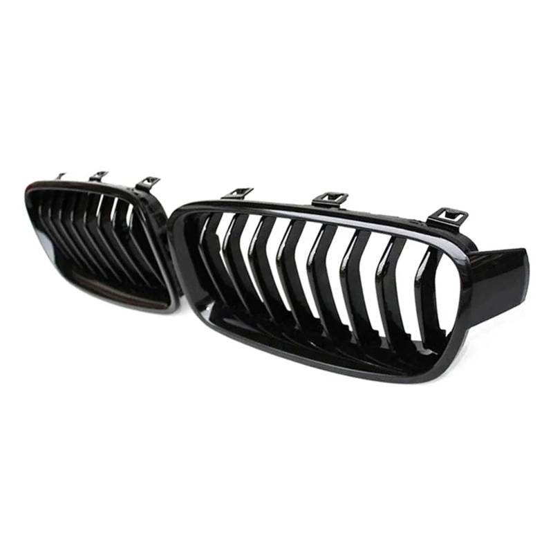 Kühlergrill Grill Für 3er F30 F31 F35 320i 325i 328i 2013–2019 Auto-Frontstoßstange Racing-Grill Glänzend Schwarze Gitter Nierengrills Front Kühlergrille von Lhdktee