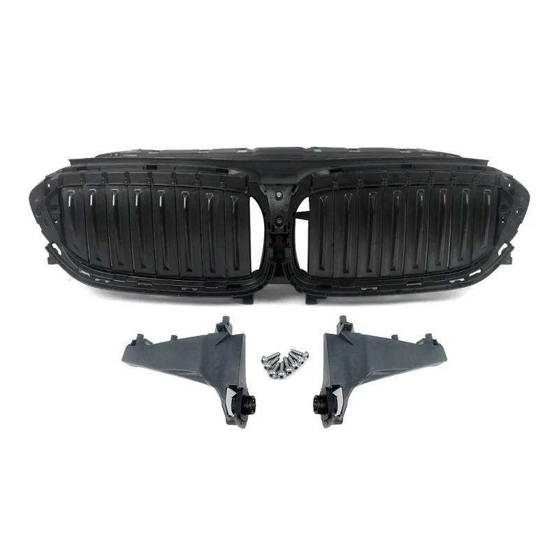Kühlergrill Grill Für 5 Series G30 G31 G38 2017 2018 2019 2020 Frontstoßstange Auto Dekor Grill Front Upper Kühlergrill Active Air Shutter 51747497279 Front Kühlergrille von Lhdktee
