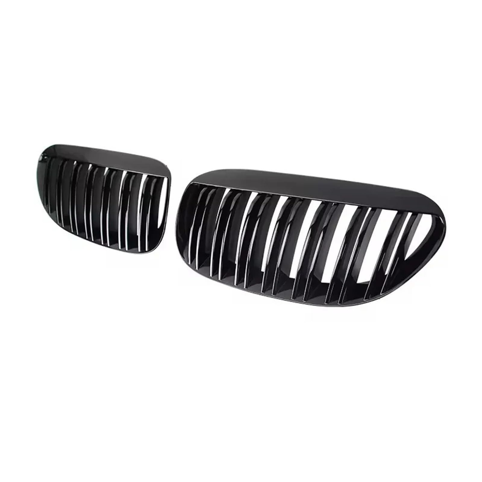 Kühlergrill Grill Für 6er-Serie E63 E64 2004 05 06 07 08 09 2010 Glänzend Schwarz Single Line Style Auto Frontstoßstangengitter Matte Racing Grill Zubehör Front Kühlergrille(Double-Glossy Black) Kühlergrill Grill Für 6er-Serie E63 E64 2004 05 06 07 08 09 2010 Glänzend Schwarz Single Line Style Auto Frontstoßstangengitter Matte Racing Grill Zubehör Front Kühlergrille(Double-Glossy Black) von Lhdktee