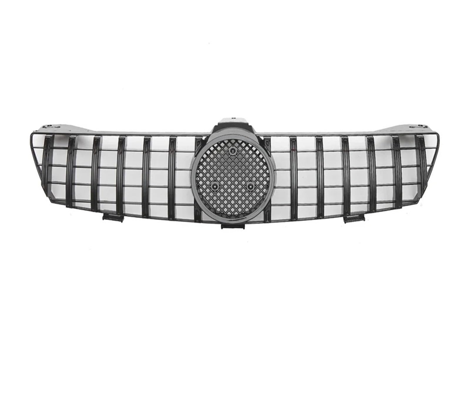Kühlergrill Grill Für Benz Für CLS W219 CLS350 CLS500 2005-2008 Vorne Glänzend Schwarz Für GTR Stil Racing Grille Diamanten Stil Stoßstange Gitter Front Kühlergrille(G-Glossy Black) von Lhdktee