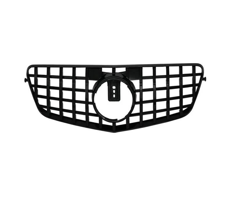 Kühlergrill Grill Für Benz Für E-Klasse W212 E550 E350 E63 2010 2011 2012 2013 Racing Grill Style Frontstoßstangengrill Schwarzer Kühlergrill Front Kühlergrille(G Black) von Lhdktee