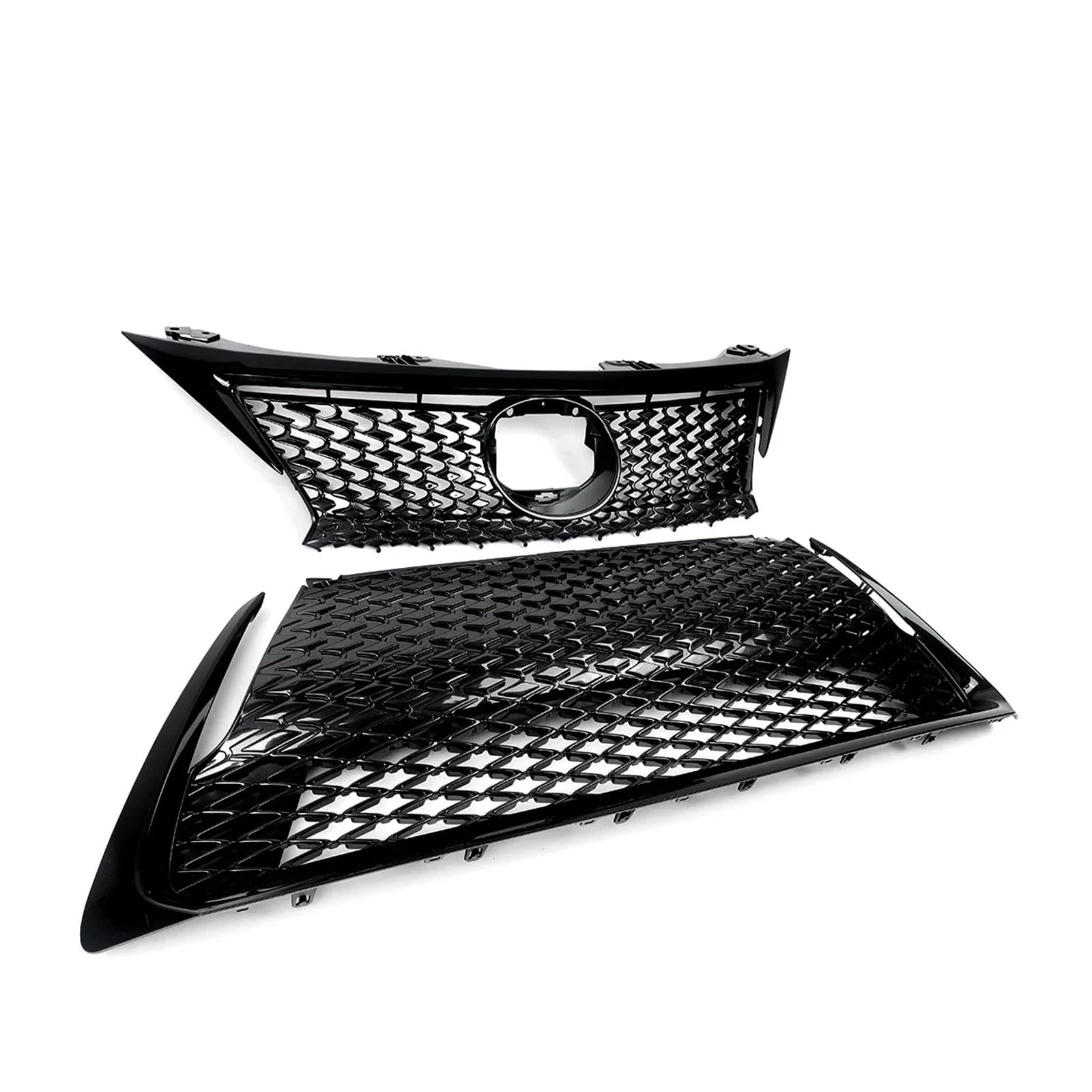 Kühlergrill Grill Für CT200H 2014 2015 2016 2017 F ​​Sport Basis Vorne Oberen Unteren Kühlergrill W/Zierleiste Front Kühlergrille von Lhdktee